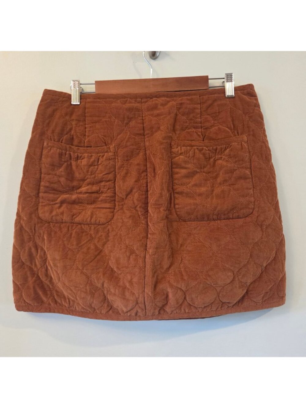 Madewell Corduroy Quilted Mini Skirt - Picture 2 of 12